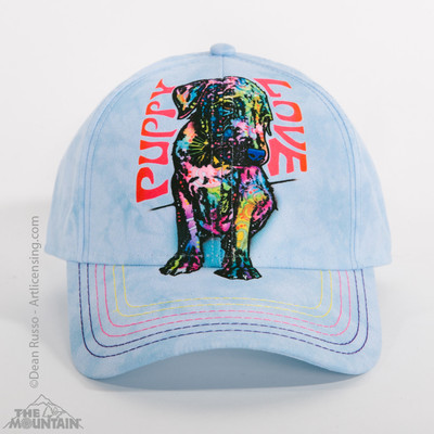 The Mountain Dean Russo Puppy Love Dog Animal Adjustable Strapback Hat 944281