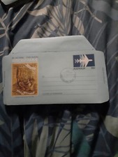 australia aerogramme 1982 36c postmark ingleburn 2565