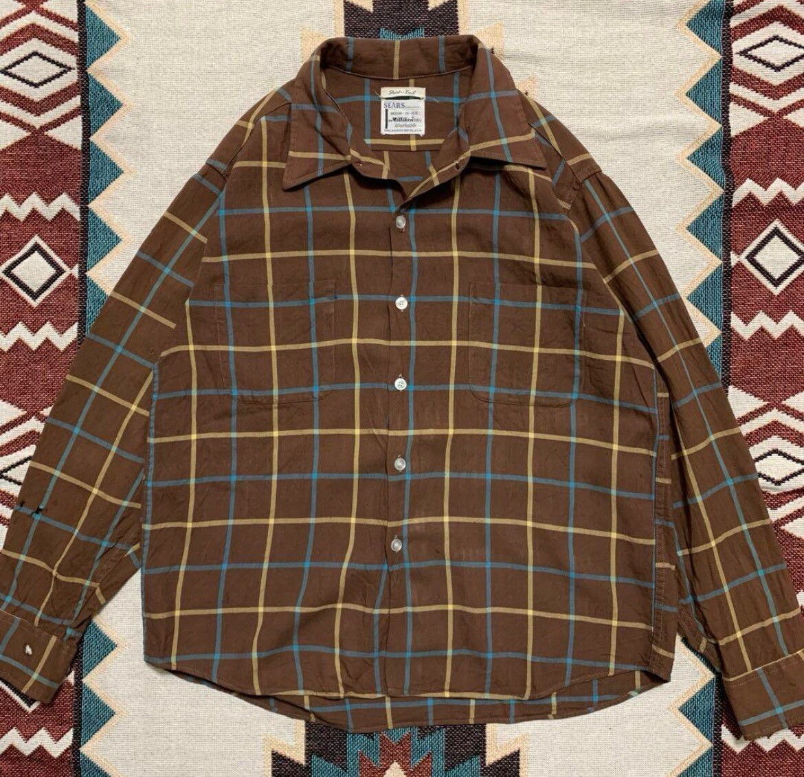 トップス 50s vintage rayon shirt Groovin High - 1950s Vintage Style Rayon Shirt – BROGUE