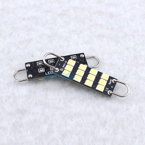 2Pcs White Under Hood LED Engine Compartment Light Replacement Bulb Lamp - Picture 3 of 6