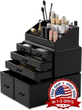 Organizador De Perfumes Maquillaje Y Accesorios Cosm ticos Makeup Organizer 3Pcs