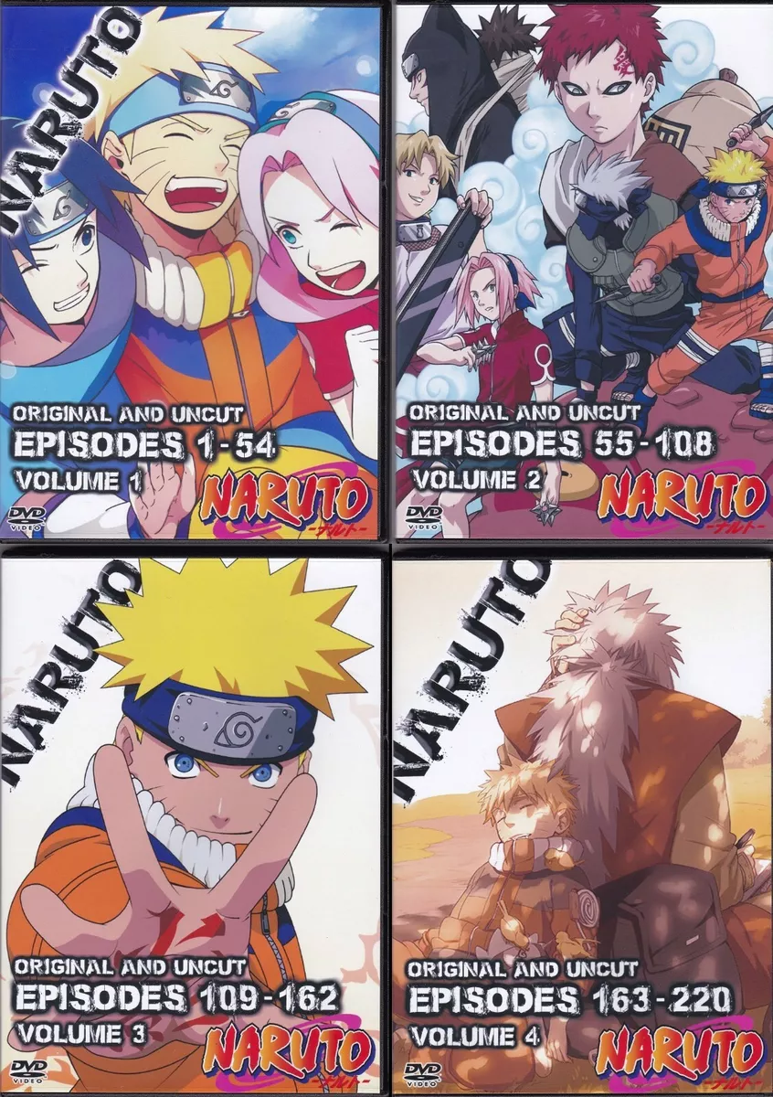 So just to be sure I can fully skip all the episodes in red? : r/Naruto