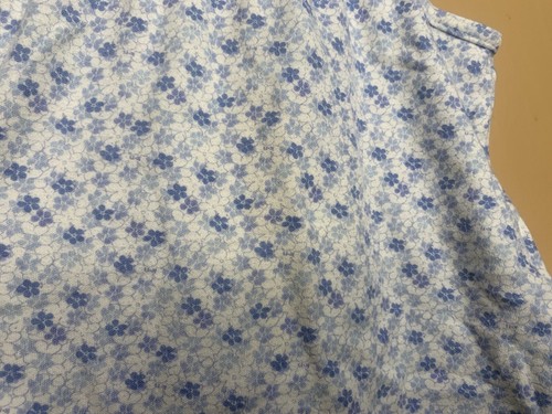 Karen Neuburger Girls Size Small Pajamas 2pcs Set Tank Shorts Blue White Floral - Picture 15 of 20