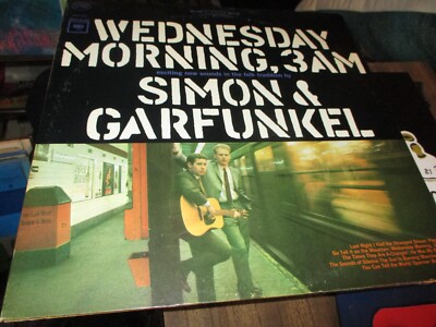 Simon & Garfunkel サイン入りCD Original 1964 SIMON & GARFUNKEL Wednesday Morning 3 AM Stereo LP
