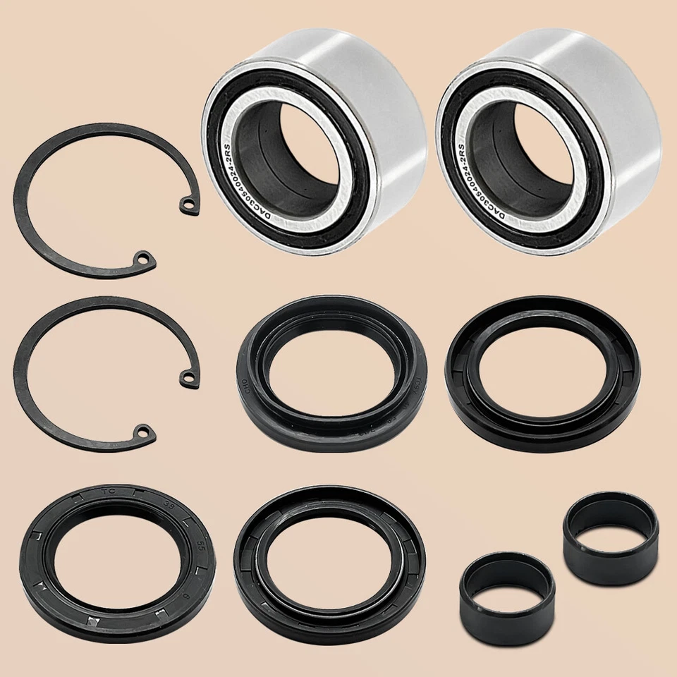 Front Wheel Bearings & Seals for Honda Foreman Rubicon 500 TRX500 4x4 2001-2014 - Image 2 of 4