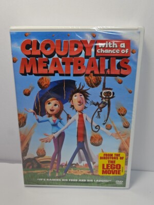 Cloudy with a Chance of Meatballs (DVD, 2009) NEW, SEALED, Bill Hader
