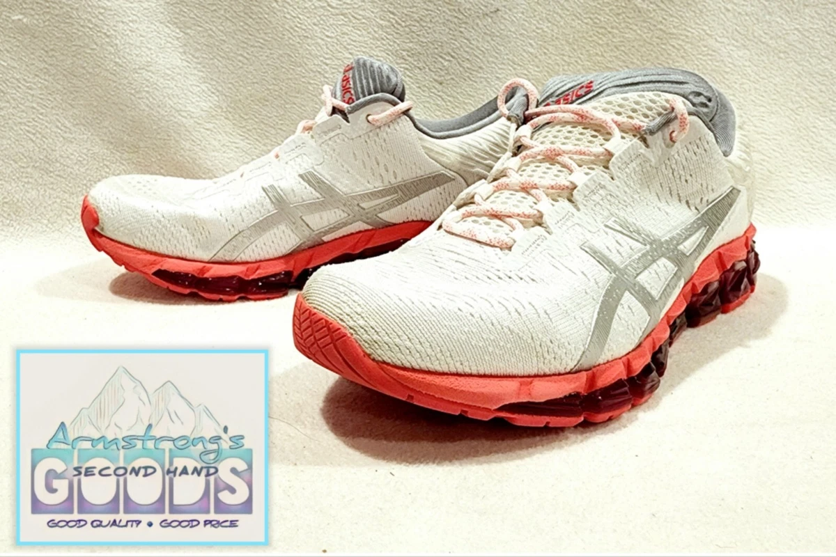 Asics Gel Quantum 360 5 JCQ Shoes Wht Slvr 1022A132 100 Women s Size 7