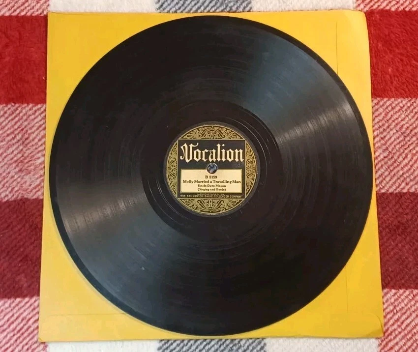 Vocalion 5159 UNCLE DAVE MACON w McGEE BROS Poor Old Dad 78rpm Country 1928 HEAR - Image 3 of 4