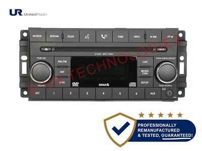 5064922AG REQ AM/FM CD6/DVD MP3 WITH INTEGRATED SATELLITE LOW SPEED