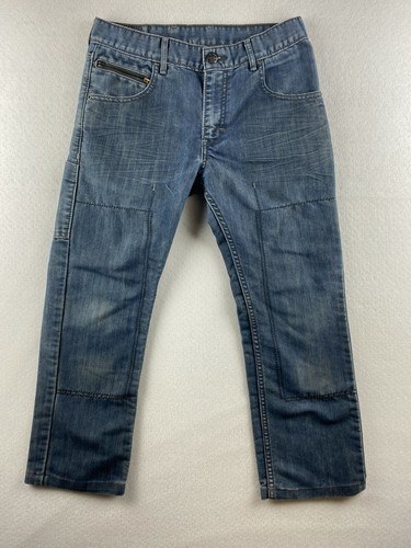 Levi's 511 Jeans Boys 18 29 x 29 Blue Skinny Denim Distressed Zip Pockets Pants - Picture 2 of 11