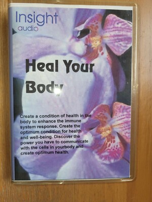 Heal Your Body Hypnosis Cassette, Insight Audio, Wendi Friesen, Rare