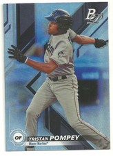 Tristan Pompey 2019 Bowman Platinum Miami Marlins #TOP-40