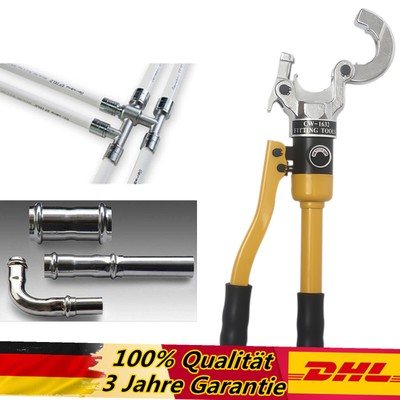 8 Ton Profi Presszange TH ge mit 16-20-25-32HPZ Geberit Mepla
