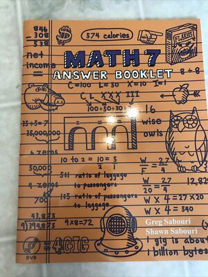Teaching Textbooks Math 7 Answer Booklet NEW (other)