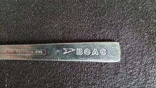 Vintage BOAC Airlines Atkinson Brothers Stainless Small Spoon British Overseas