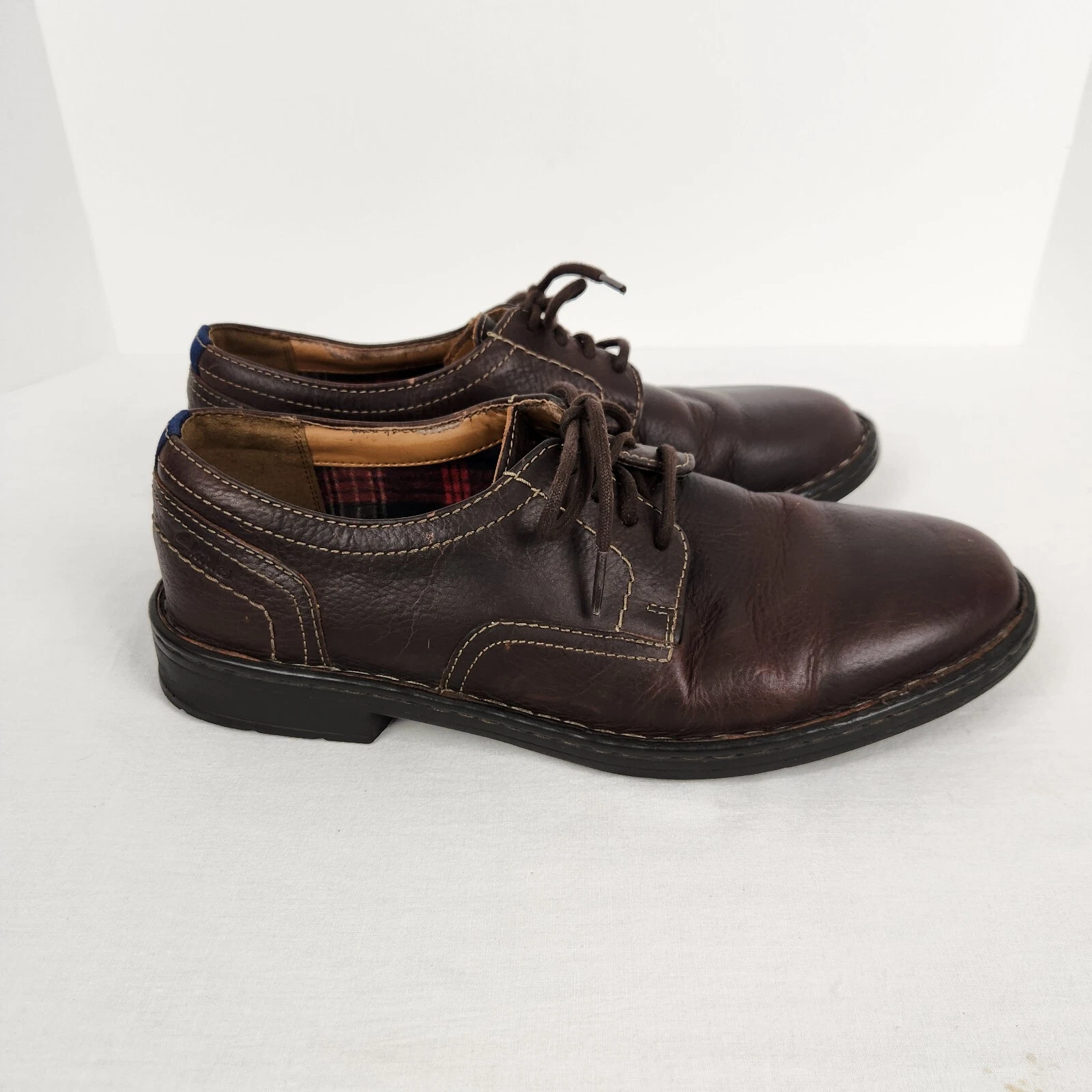 Oxford Ultimate Comfort Collection by Clarks 15770 da uomo taglia 12M in pelle marrone