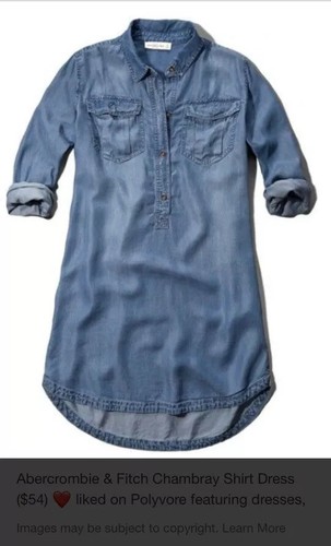 Abercrombie Denim Chambray Tunic 