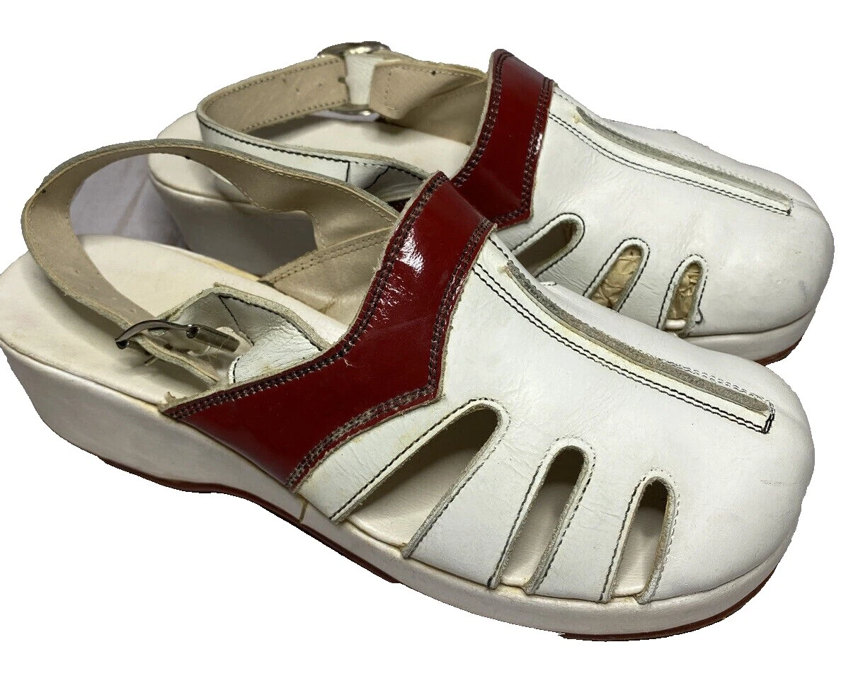 White 1960s Vintage Heels for Women