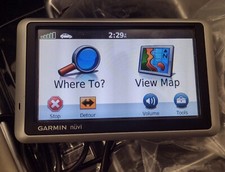 Vintage Garmin Nuvi 1350 GPS Navigator Bundle Tested Working