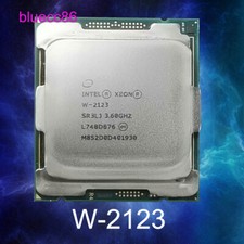 Intel Xeon W-2123 SR3LJ LGA 2066 Server CPU Processor 3.6GHz 4-Core/8-thread