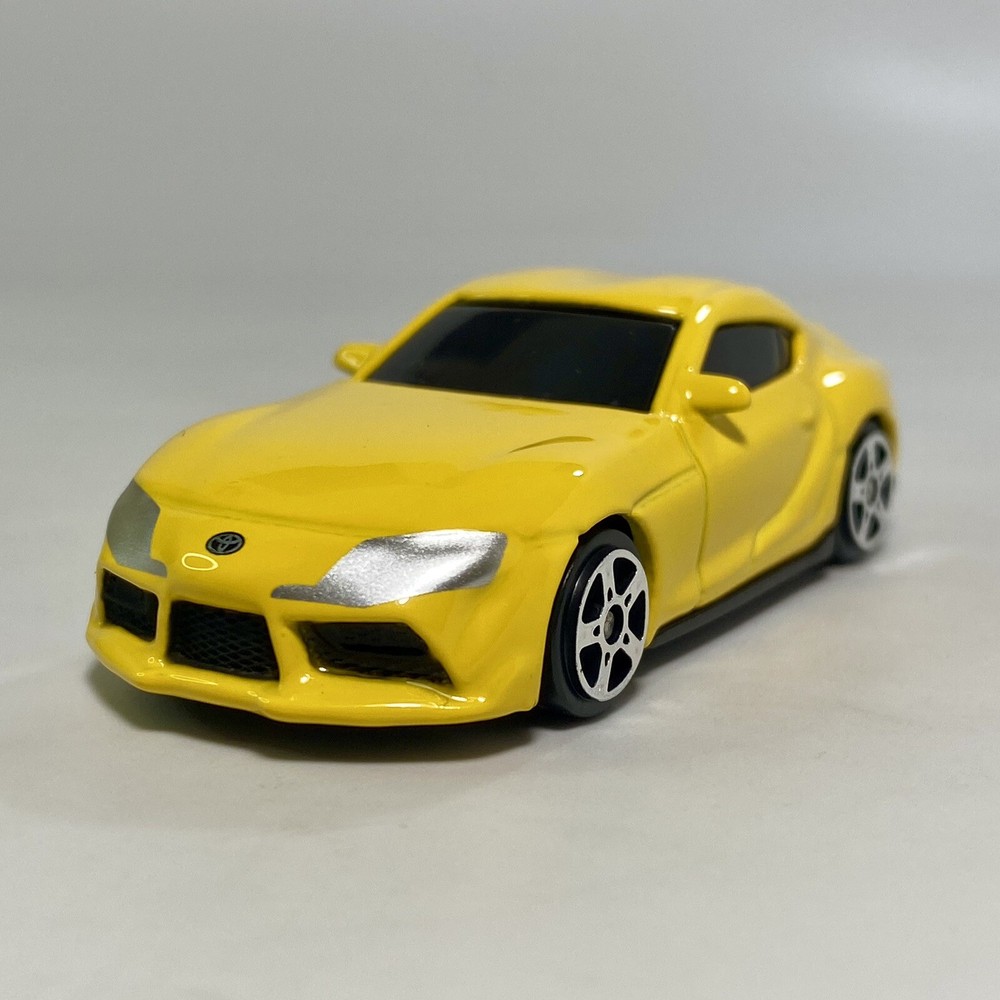 Maisto 2022 TOYOTA GR SUPRA Yellow 1:64 Diecast Diorama Car Mint Gazoo Racing