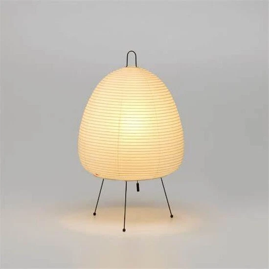 ISAMU NOGUCHI AKARI 1A Japanese Authentic paper White Lamp Leg Shade set 100V - Image 4 of 4