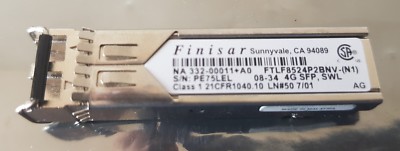 NetApp 332-00011+A0 4G 4GFC FC GbE GE 1000BASE-SX SFP LC MMF SW 850nm