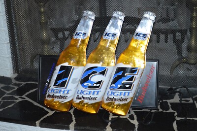 VINTAGE Bud 3 BOTTLE BUDWEISER 