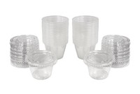 Pack Of 32 Plastic Gelatin Cups With Lids 2.5 Oz, New, Free Shipping on sale Pack Of 32 Plastic Gelatin Cups With Lids 2.5 Oz, New, Free Shipping on sale