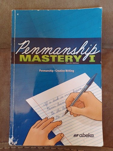 Abeka 4th grade Penmanship Mastery I 4th edition - Imagen 1 de 3