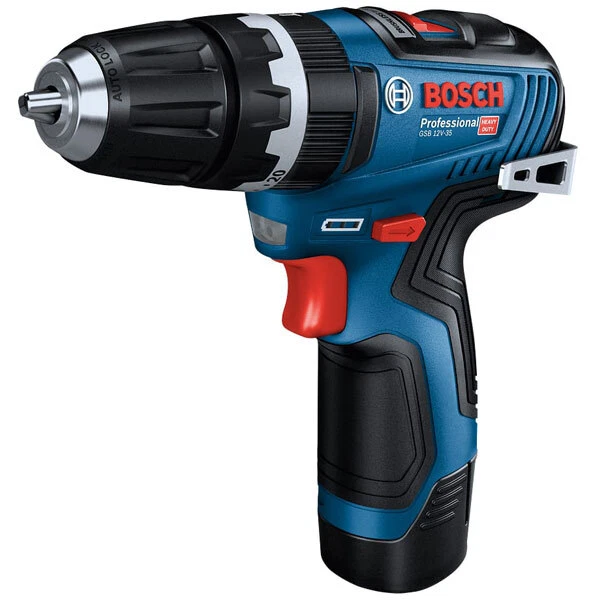 Bosch 06019J9070 Perceuse/Visseuse 12V-35 Professional GSB 12V 2 x 3.0Ah Li-ion - Photo 1/1
