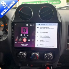 Android 12 Apple Carplay Car Stereo Radio GPS For Jeep Patriot Compass 2010-2016