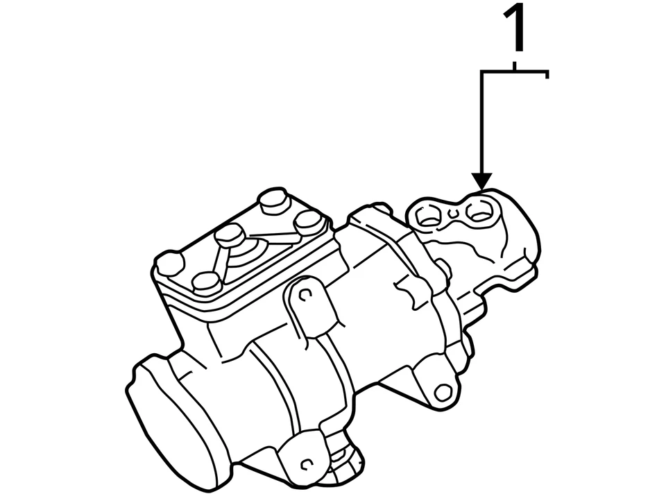 Barra de cambios y piñón de dirección Ford E-250 2003-2006 U117H Foto 3 de 3