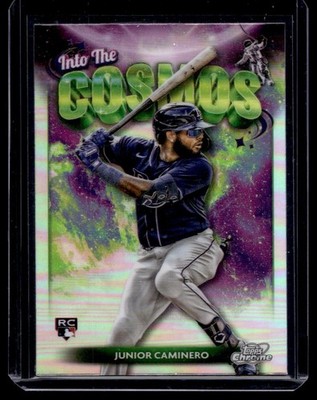 2024 Topps Chrome Cosmic Into the Cosmos Junior Caminero Tampa Bay Rays #ITC-24