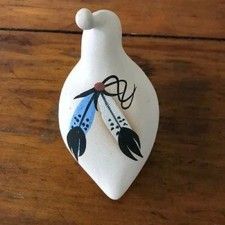 Native American Navajo Hand-Painted Quail
