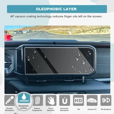 for 2024 2025 2026 Jeep Wrangler JL 12.3-Inch Screen Protector for 2024 2025 ...