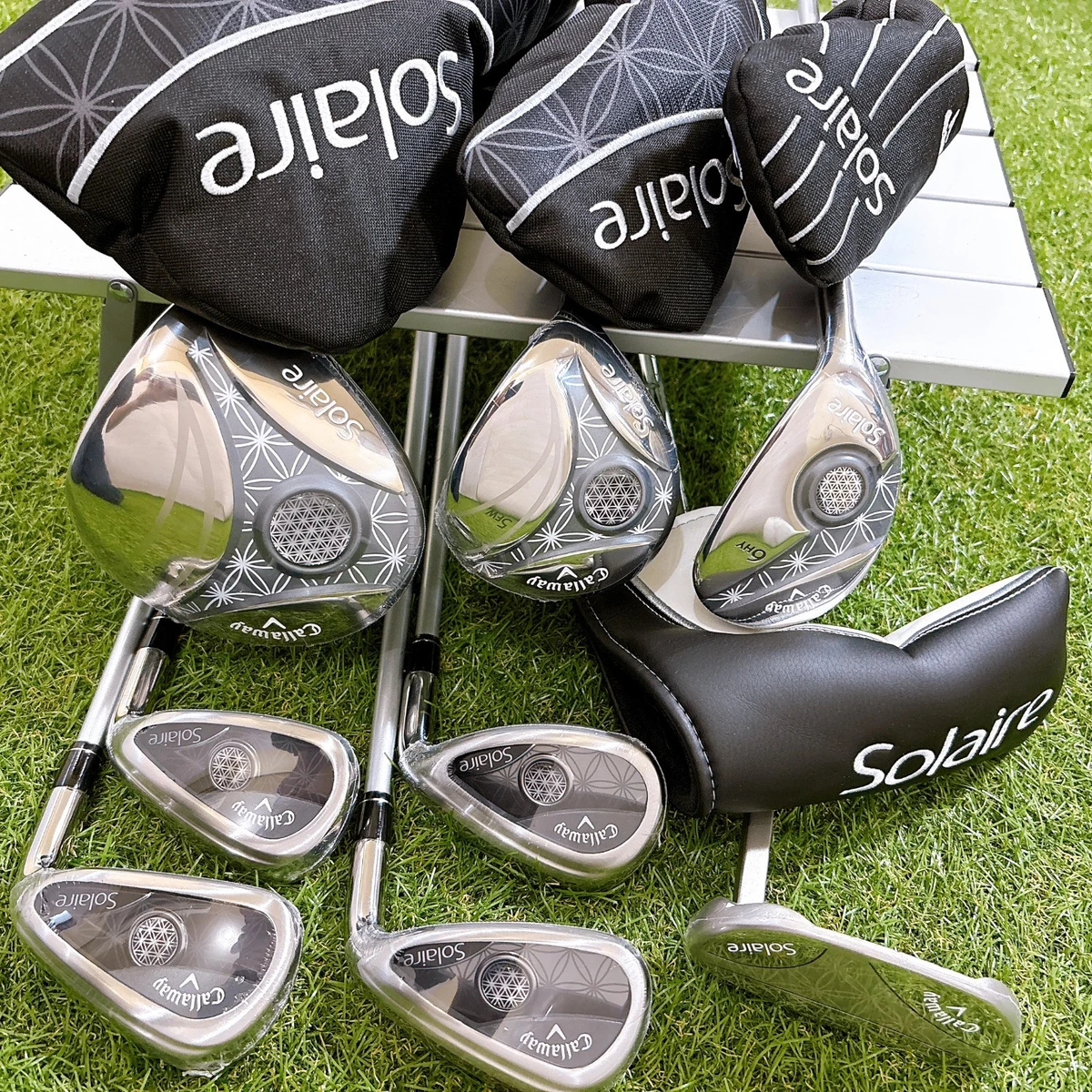 Fer 8 Callaway Solaire Pour Femme - Tige Graphite Souple - Droitier - Occasion Bon état