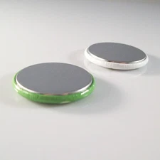 1" Metal Flat Back Button Parts 1 Inch - 500 FREE SHIPPING