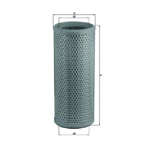 Luftfilter FüR Renault 30 127 2.1 82 Bis 86 Mahle Original J8S702-image