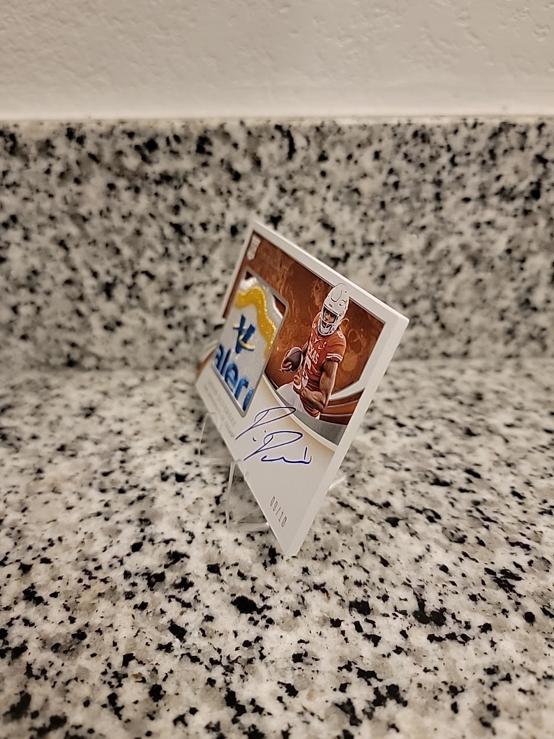 Devin Duvernay 2020 Panini Immaculate Collection RC Auto Patch SP /10 #117 view 5