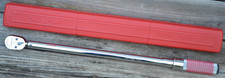 Snap-on Tools QD3R250 1/2" Drive Torque Wrench 50-250 FT LB W/ Case -- Excellent