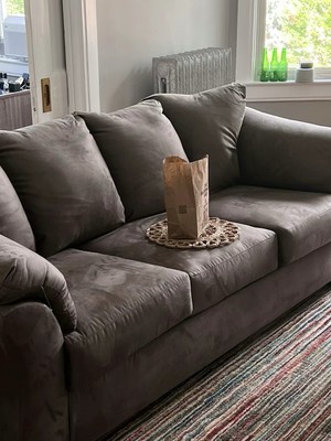 Raymour & Flanigan Furniture Couch, move out sale Be Cleaned When You Pick up