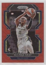 2022 Panini Prizm WNBA Ruby Wave Prizm Allisha Gray #69 5ya