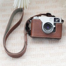 For Fujifilm XHALF Camera Leather Dock Case Base Protection Camera Cover Shell