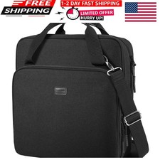 3 Ring Zipper Binder 2 Inch with Shoulder Strap 500 Sheet Capacity Multi-Po...