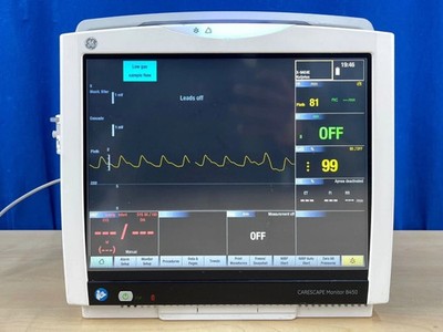 GE CARESCAPE B450 PATIENT KRITIKARE 2 VITALZEICHEN MEDIZINISCHES KRANKENHAUS MONITOR UK