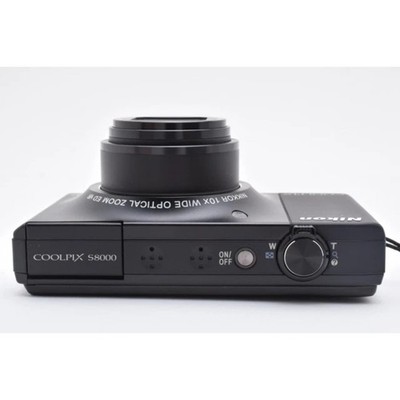 Nikon COOLPIX S8000 14.20 million pixels 10x optical zoom Black