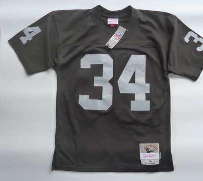 Mens Authentic Bo Jackson 1988 Raiders Mitchell & Ness Football