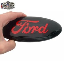 Ford 7 Red Oval Emblem Grille Tailgate Badge For F150 Explorer Edge Style Ford 7 Red Oval Emblem Grille Tailgate Badge For F150 Explorer Edge Style