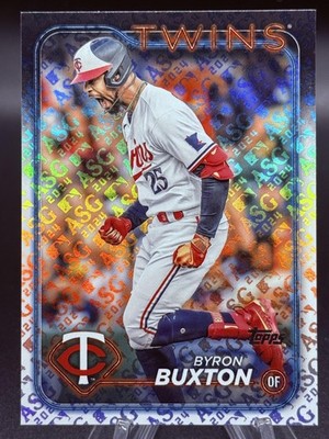 2024 Topps #94 Byron Buxton All-Star Game ASG Foil SP Minnesota Twins